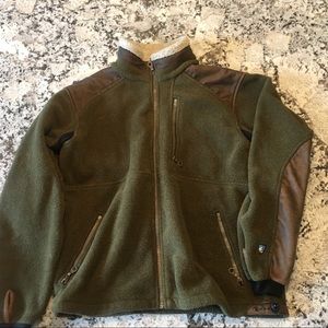 Alf Kuhl Brown/Green Tan full zip Alpenwurx jacket